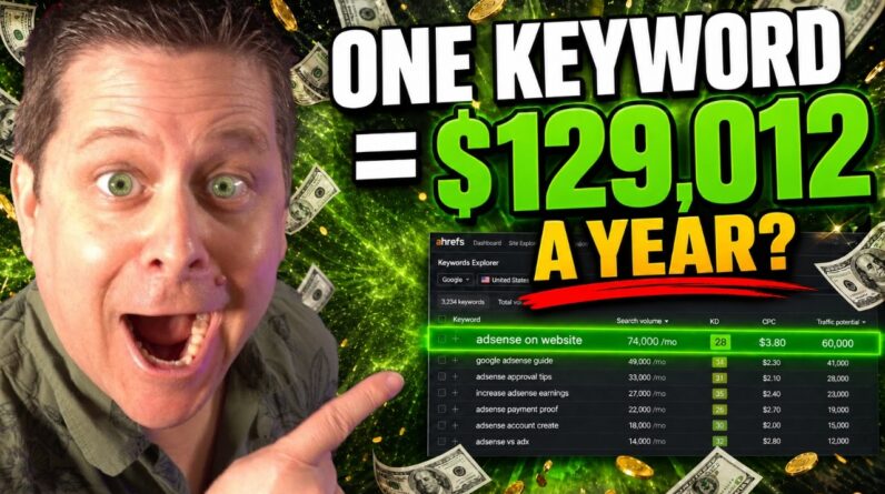AI + One Good Keyword = Make Money?