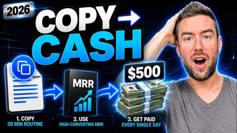 Copy-Paste Master Resell Rights Method: Make $500/Day (SUPER EASY 2026)