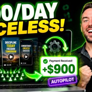 THIS No Face Traffic + AUTOPILOT System = $900/Day!?