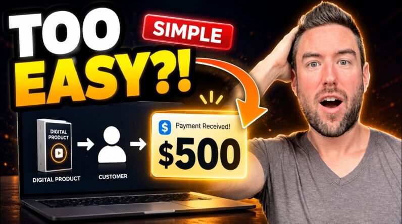This SIMPLE Online Biz Can Make $500/Day! (90% DONE FOR YOU)