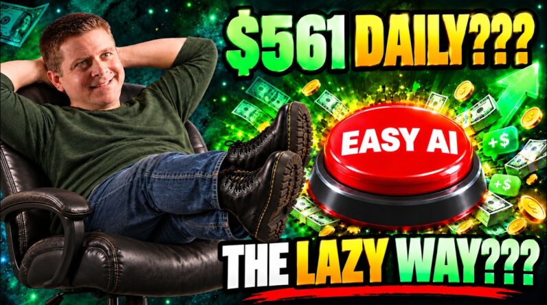 I Tried The 'LAZY' Way to Make Money With AI - How It Really Works!