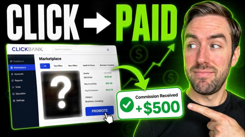 Make $500/Day With This EASY Clickbank Method! (100% WORKING)