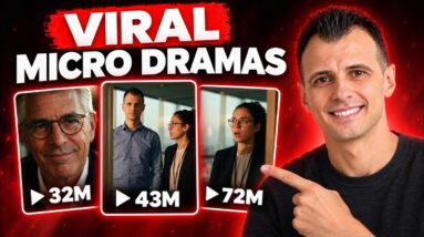 How to Make VIRAL Micro Dramas With AI (No Filming)