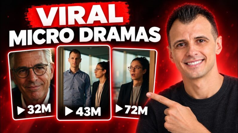 How to Make VIRAL Micro Dramas With AI (No Filming)