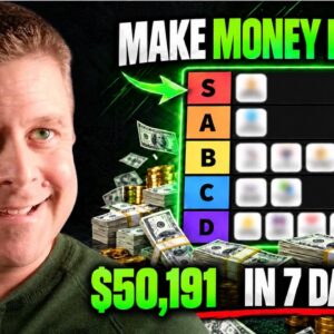 Ranking FAST Side Hustles And Business To Make Money Online!