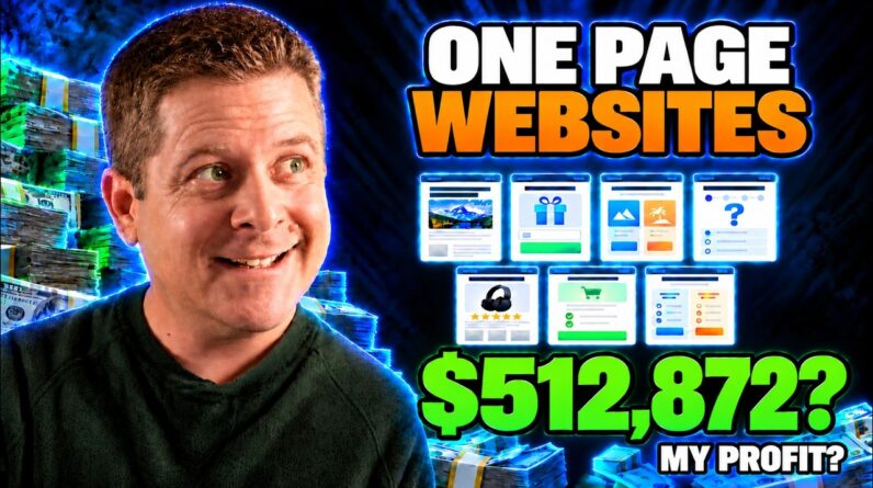 These One Page Offer Sites Make Me Money Every Day!